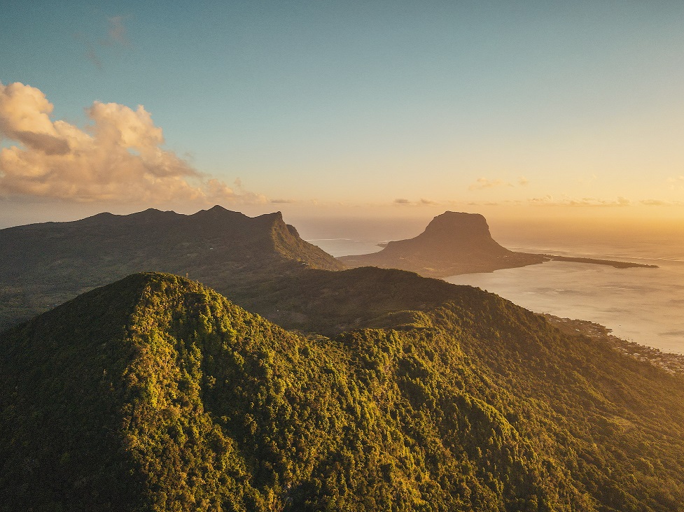 Black River Piton vue sur Le morne