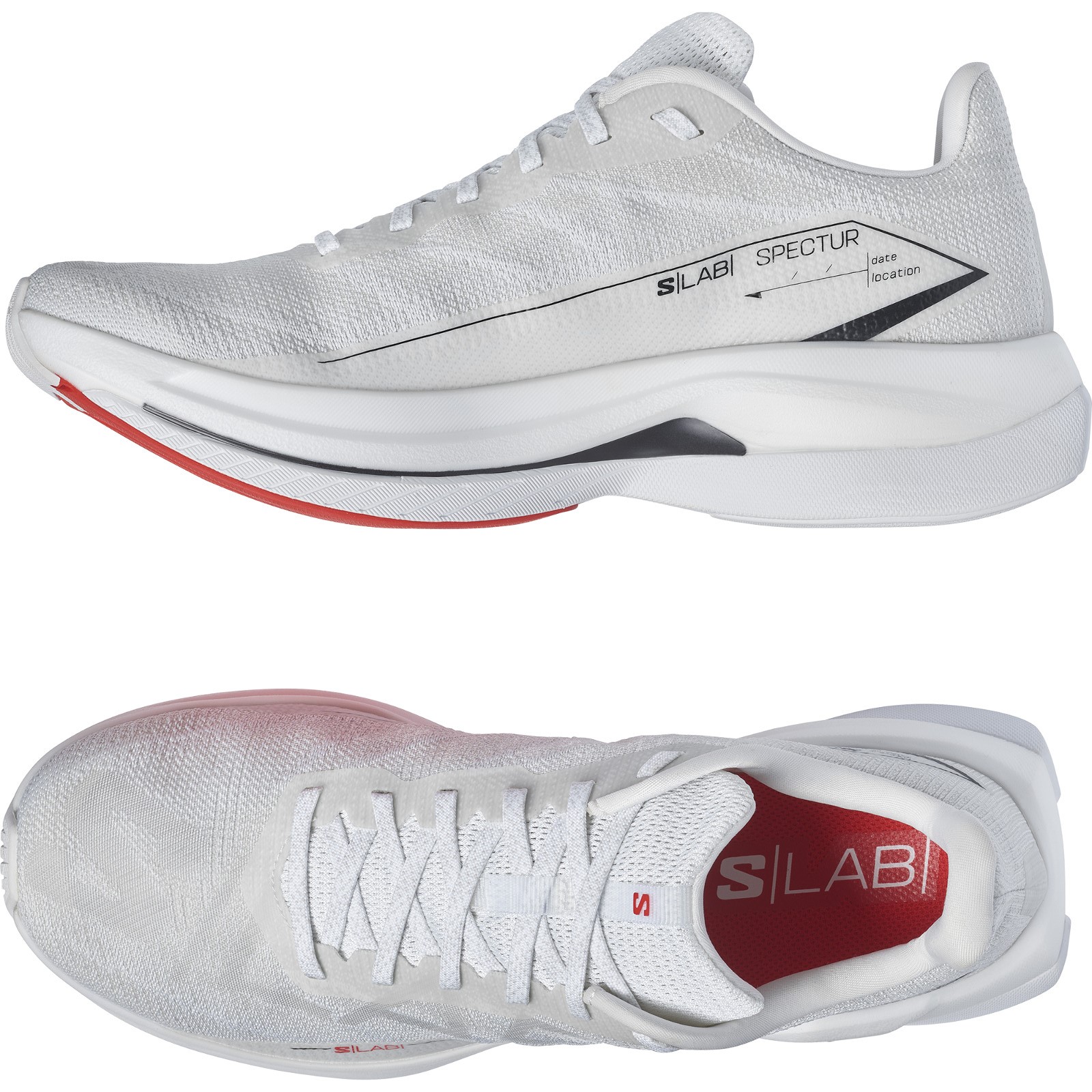 L47376000 10 GHO SLAB SPECTUR White Fiery Red Black