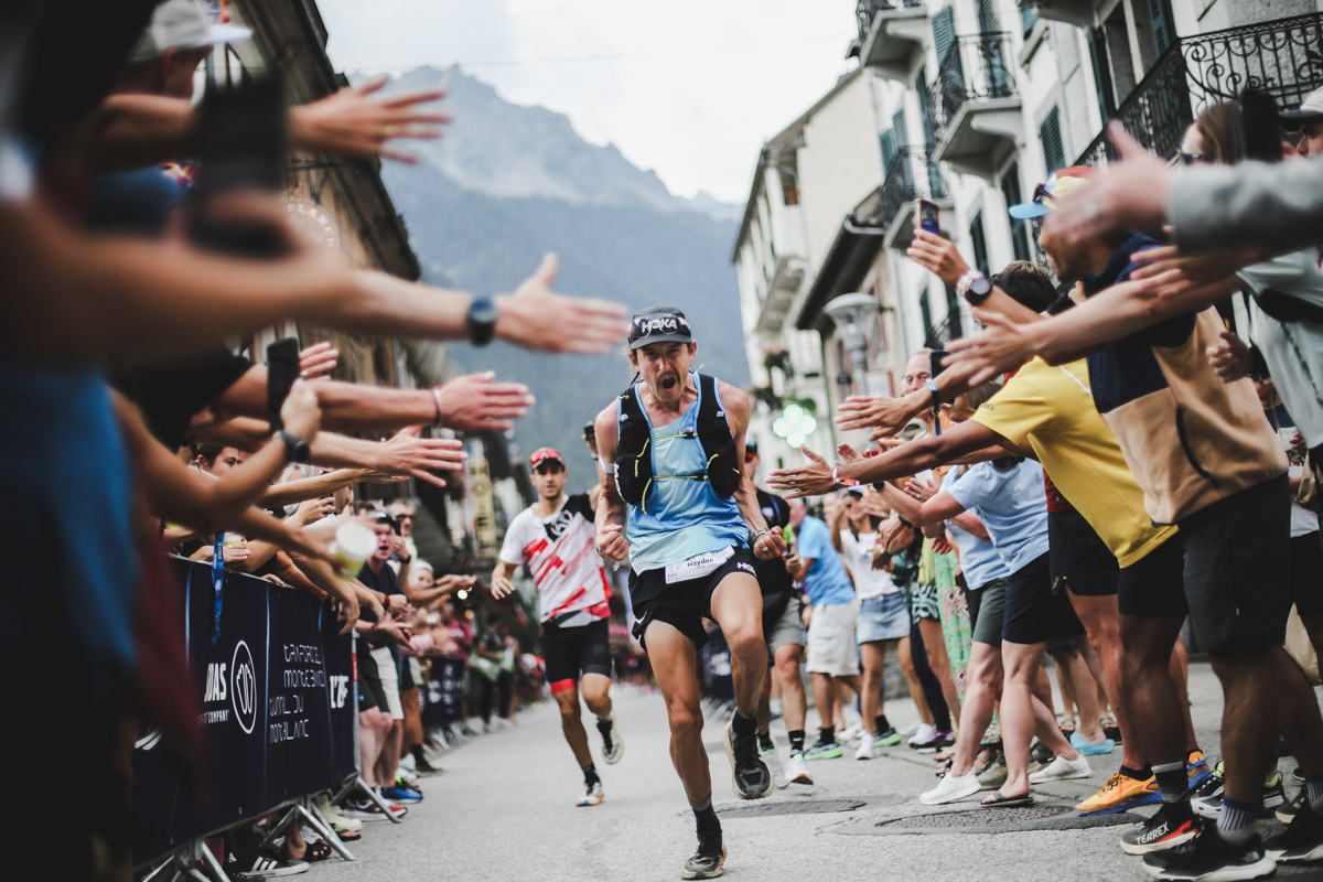 2024 UTMB photo gallery Hayden Hawks winning CCC
