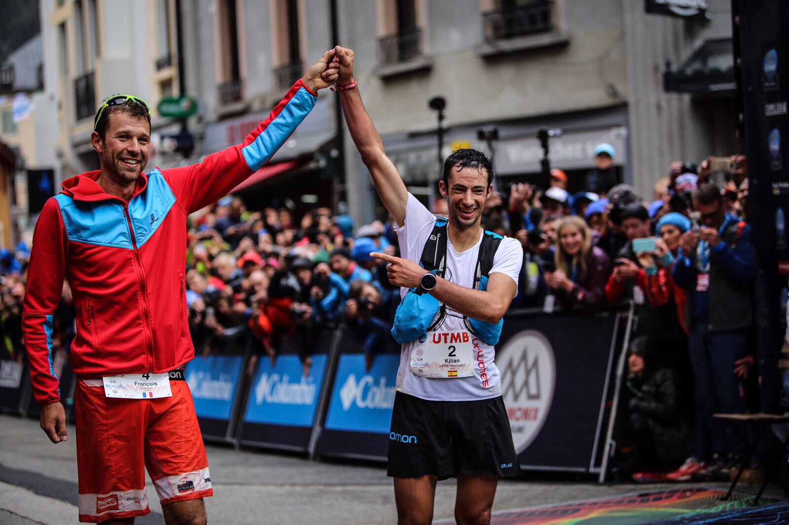 Imm. Salomon Francois D. Wins UTMB 2017. © Martina Valmassoi